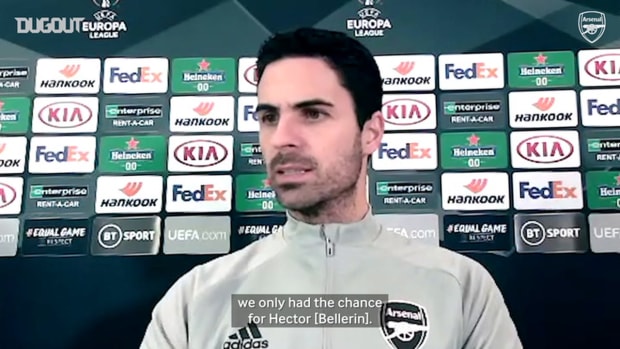 Arteta on lack of goals and injury concerns ahead of Dundalk clash